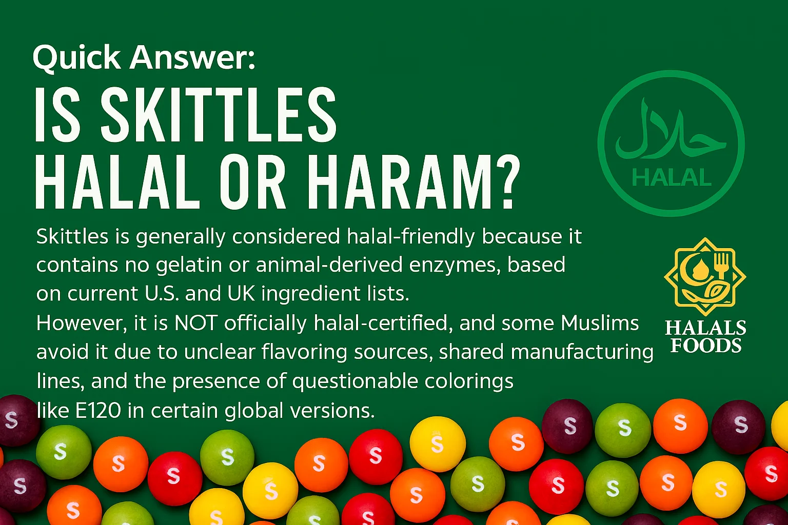 Is Skittles Halal