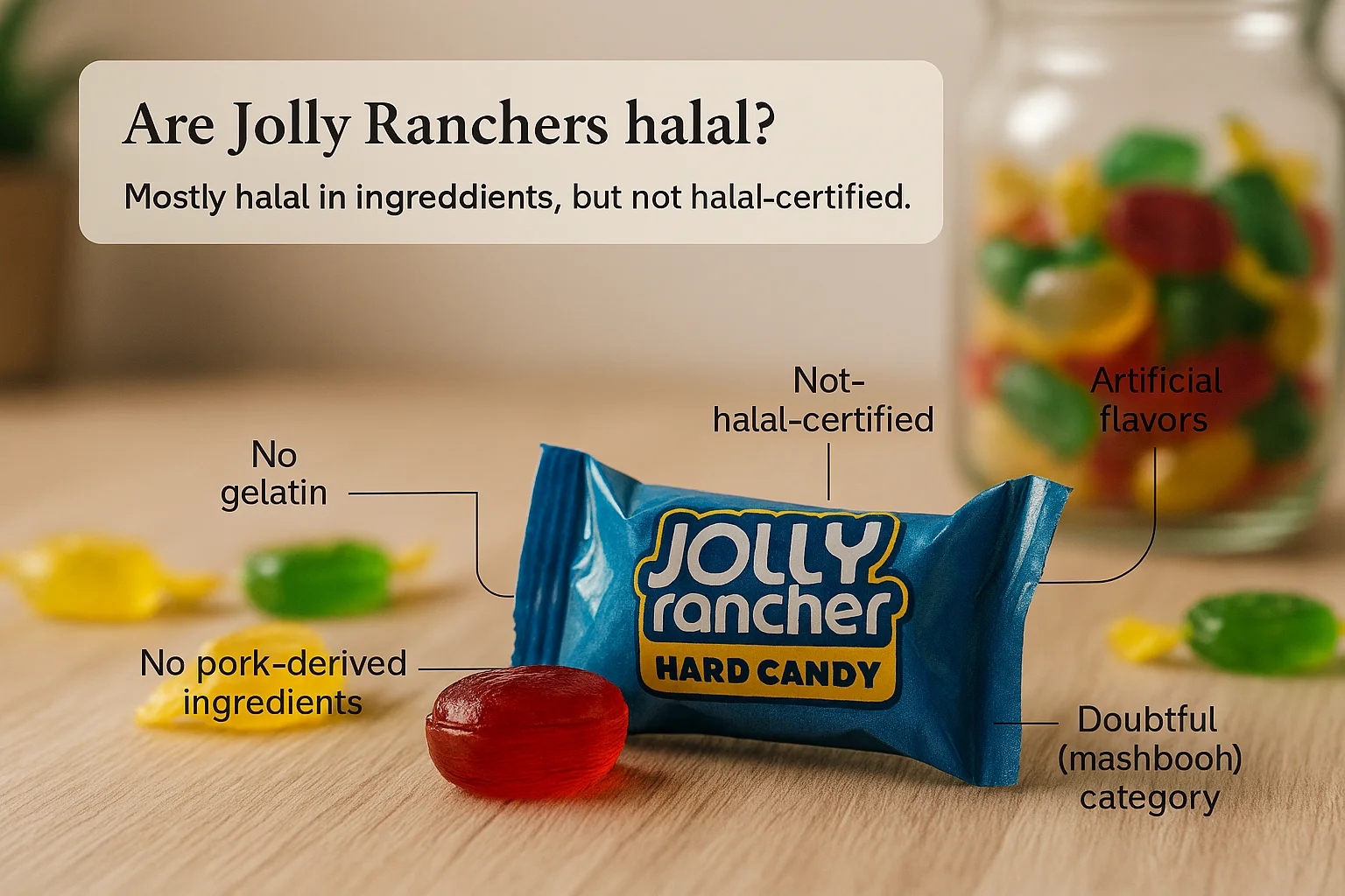 Are Jolly Ranchers Halal
