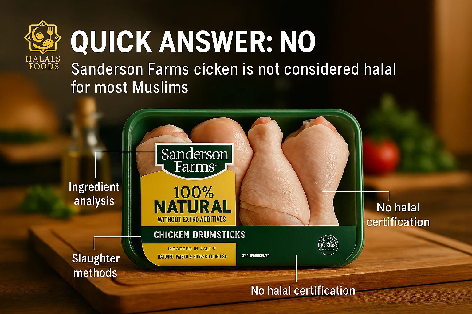 Is Sanderson Farms Halal