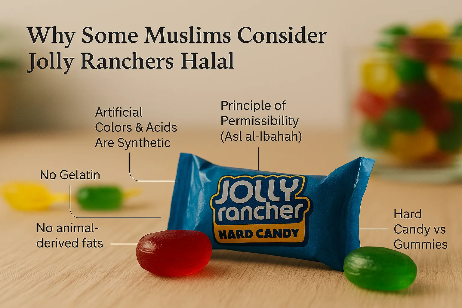 Are Jolly Ranchers Halal