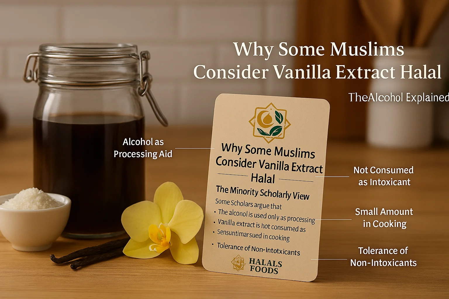 Is Vanilla Extract Halal