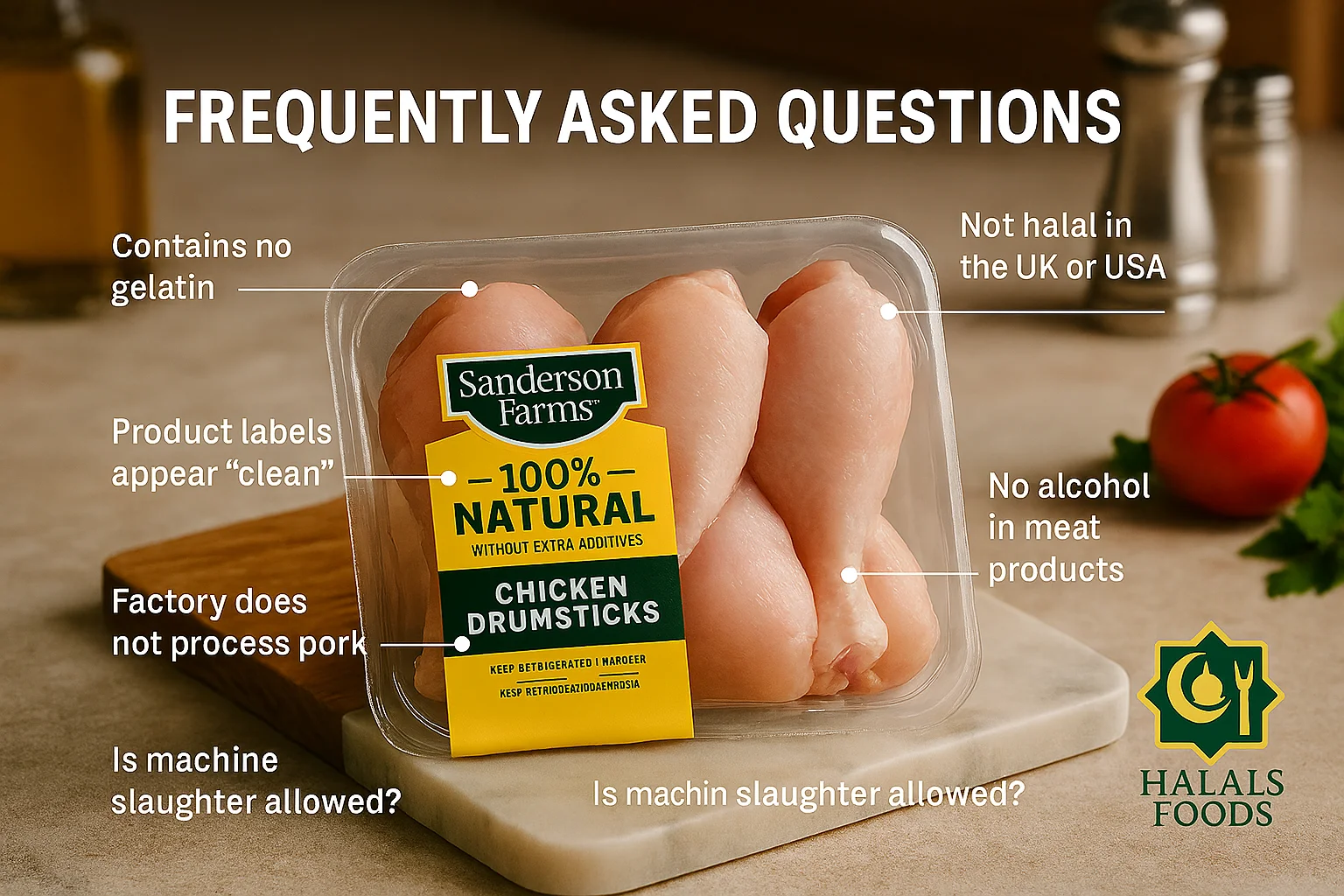 Is Sanderson Farms Halal