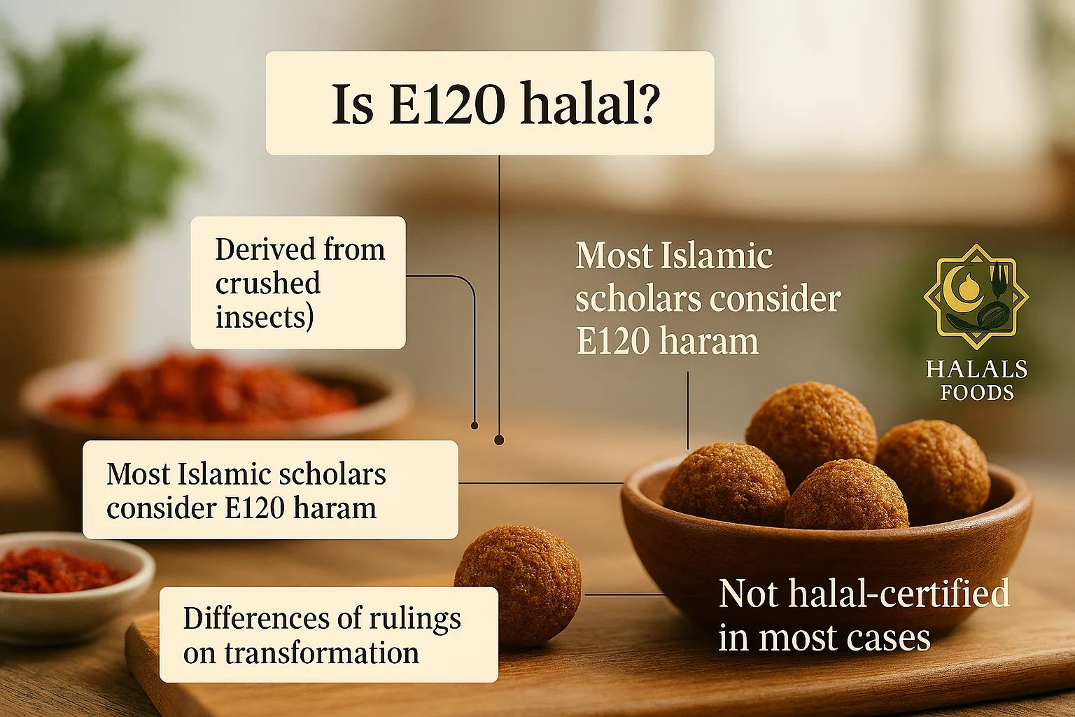 Is E120 Halal 