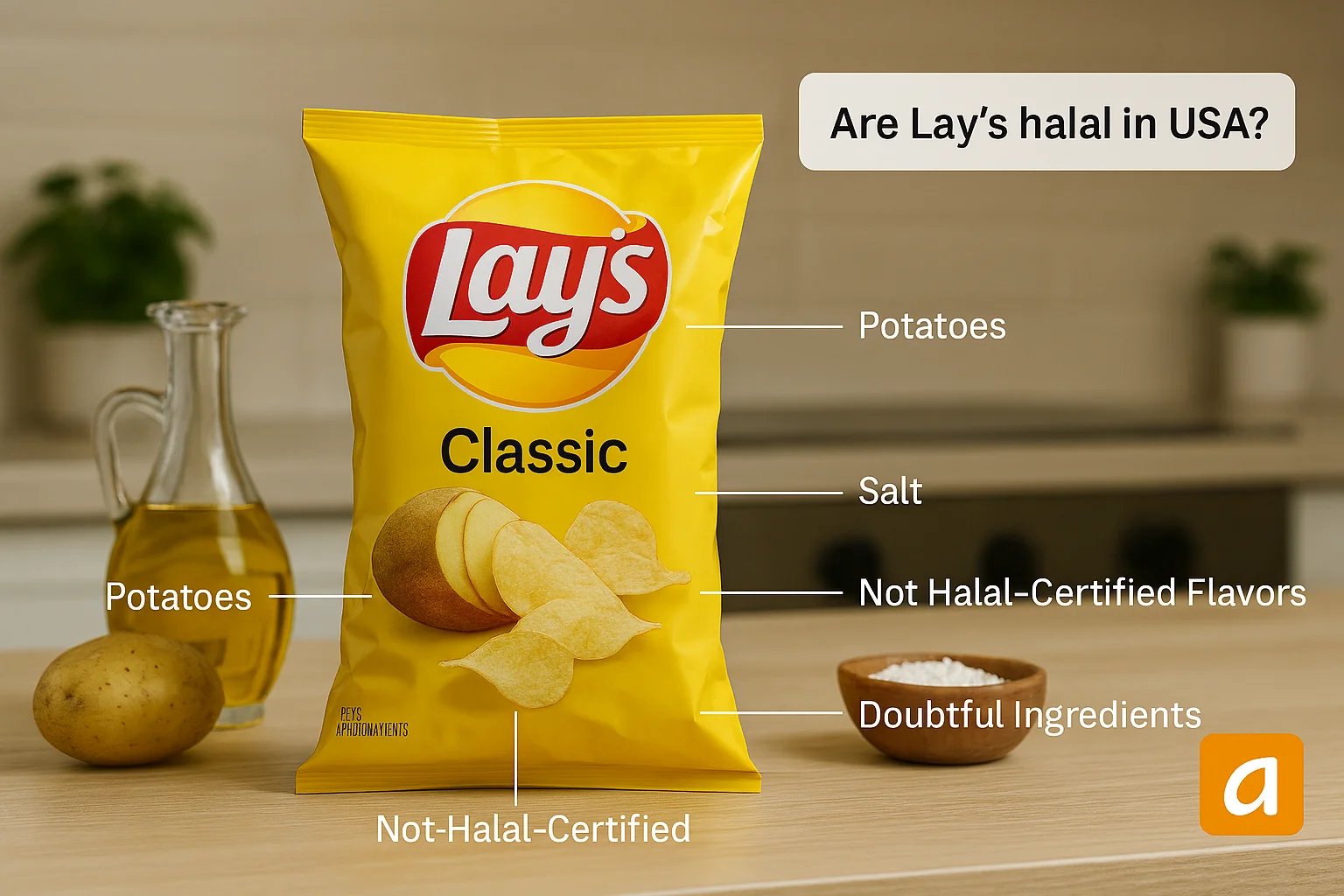 Are Lays Halal in USA?