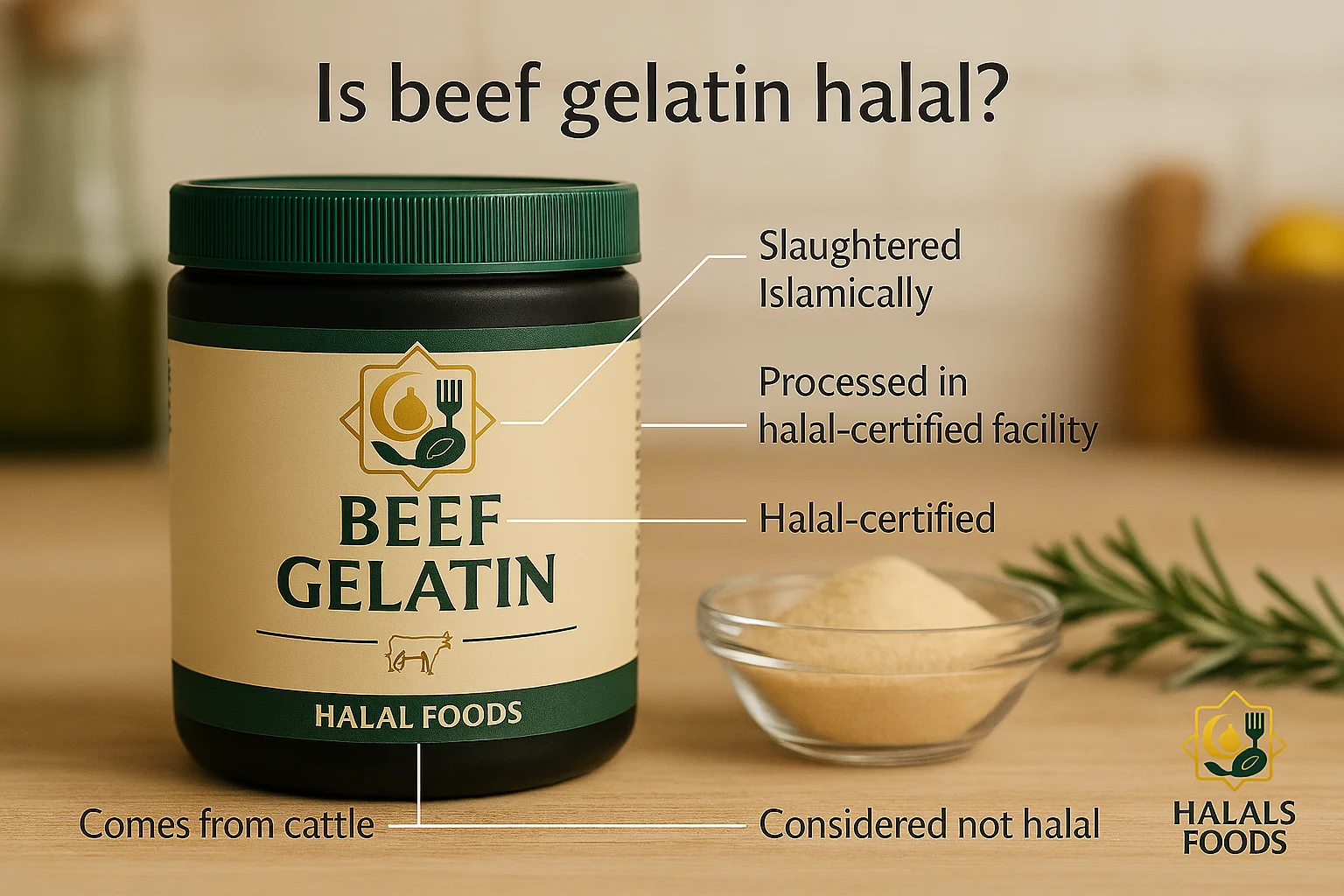 Is Beef Gelatin Halal
