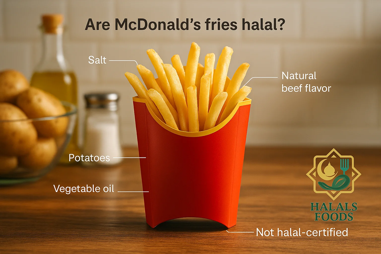 Are McDonald’s Fries Halal