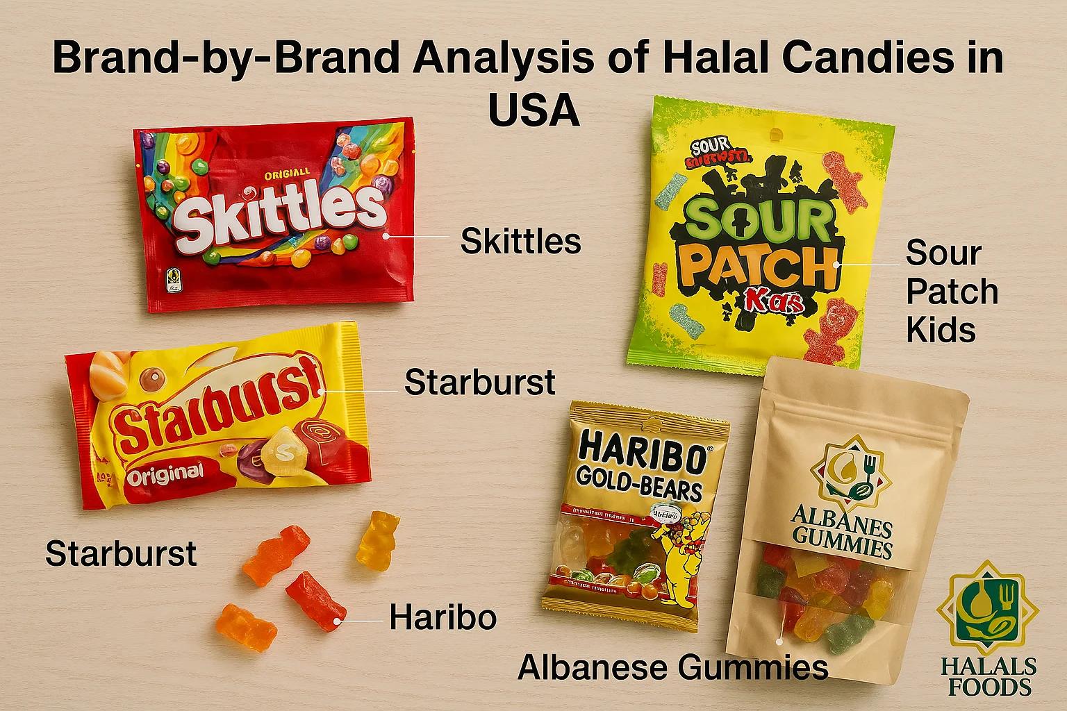 Halal Candies in USA