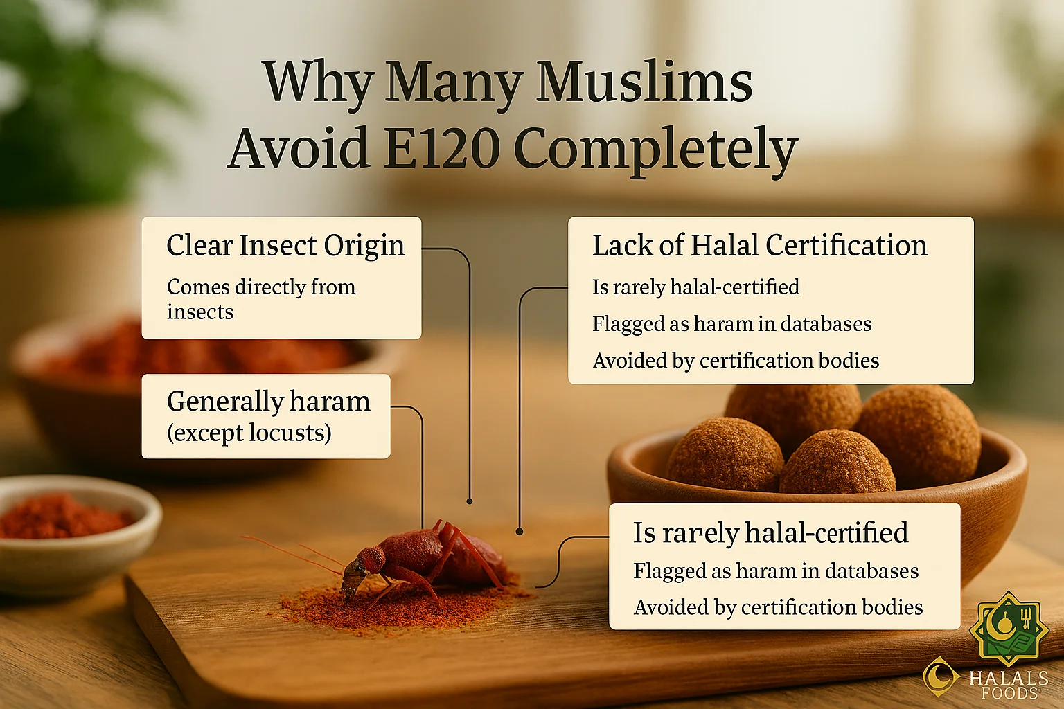 Is E120 Halal 