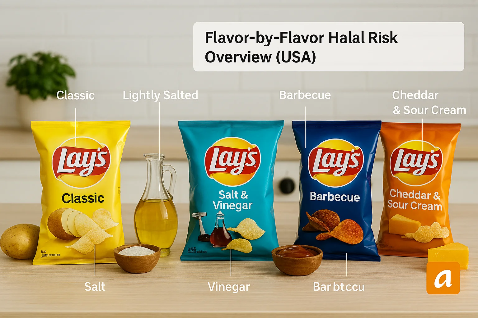 Are Lays Halal in USA?