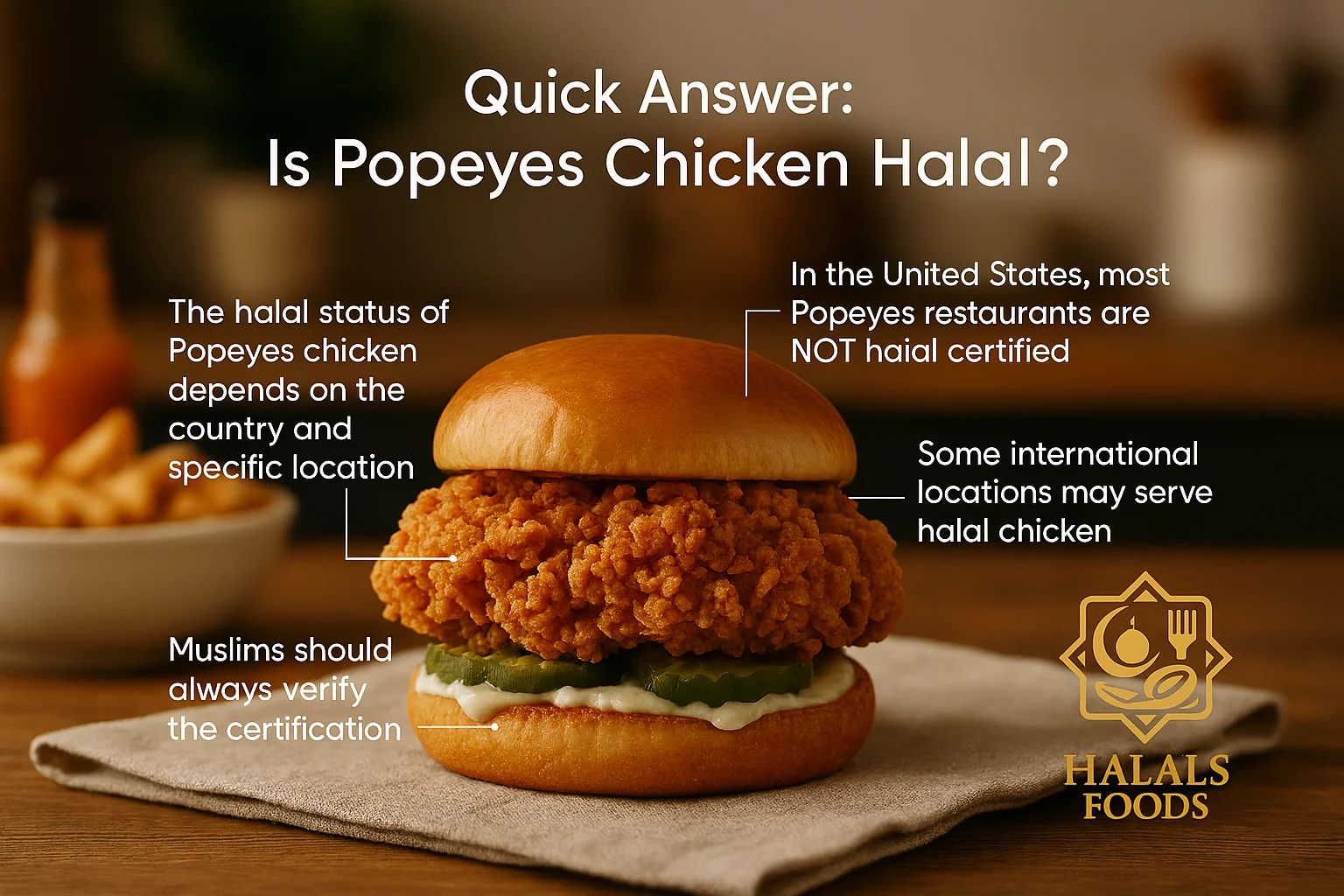  Is Popeyes chicken halal
