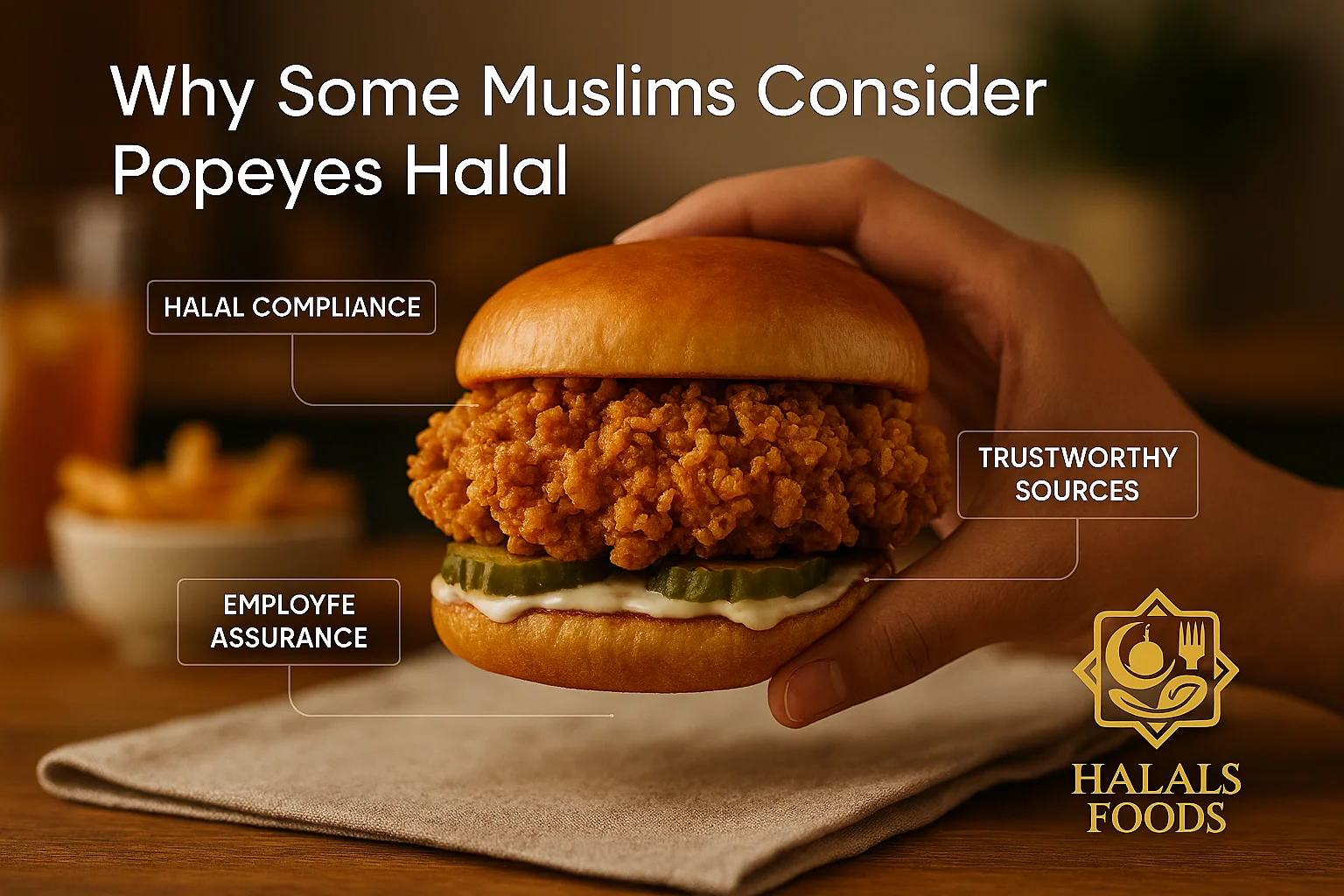  Is Popeyes chicken halal