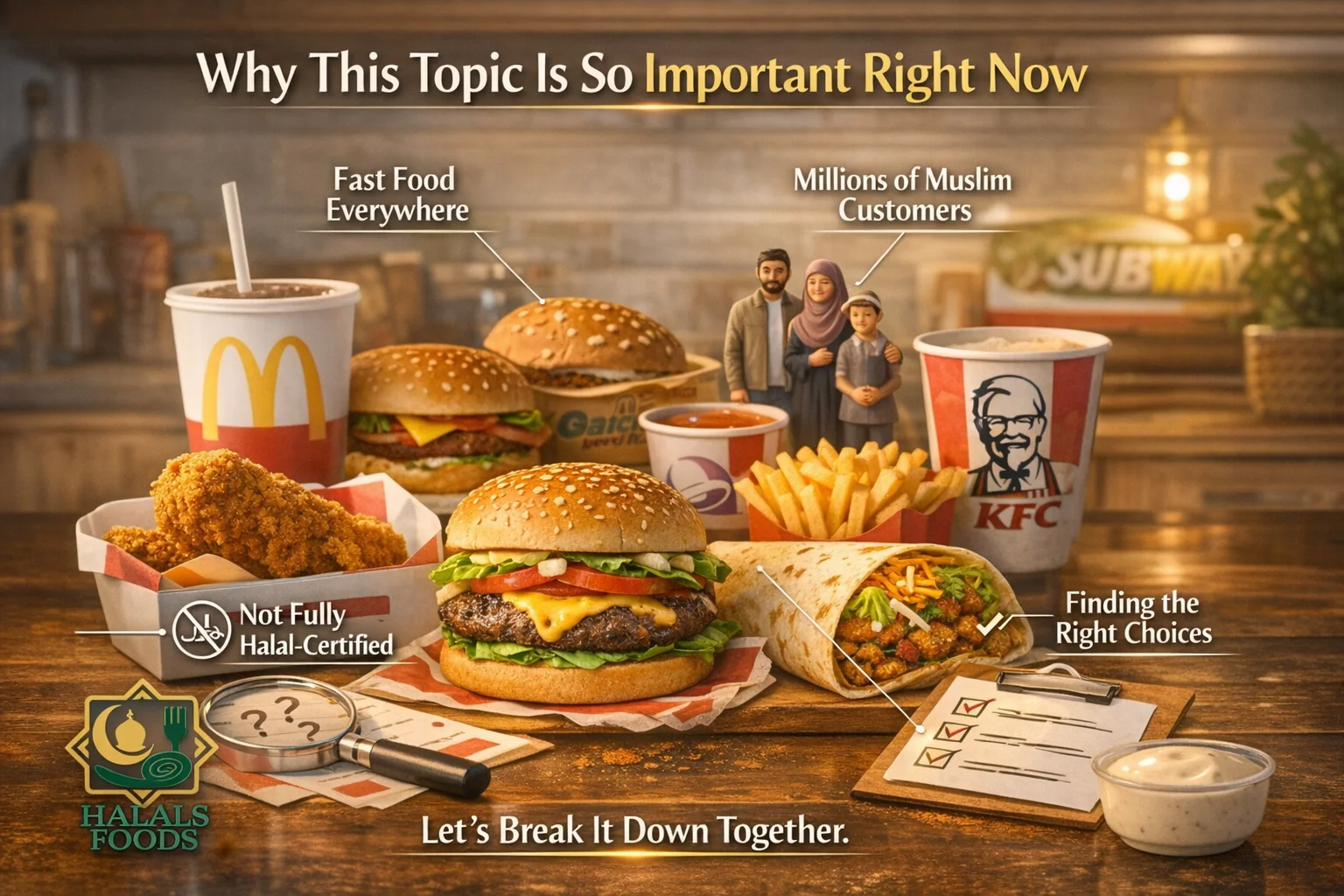 Halal items you can eat at big US chains