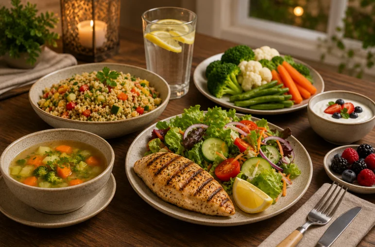 Healthy and Halal Food 