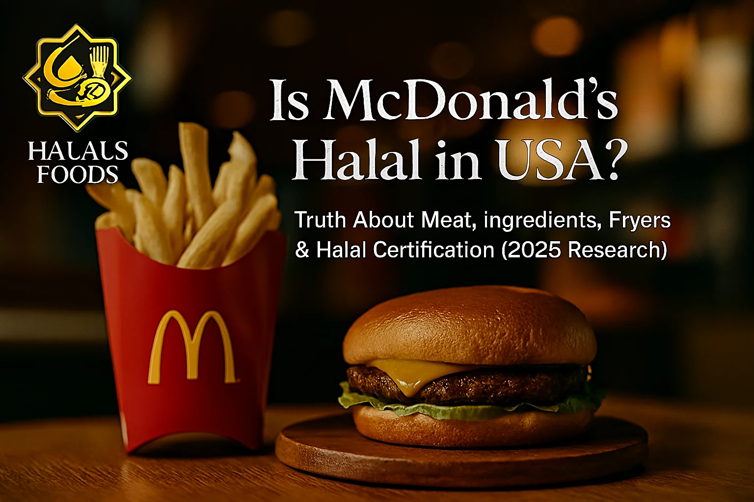 Is McDonald’s halal in USA