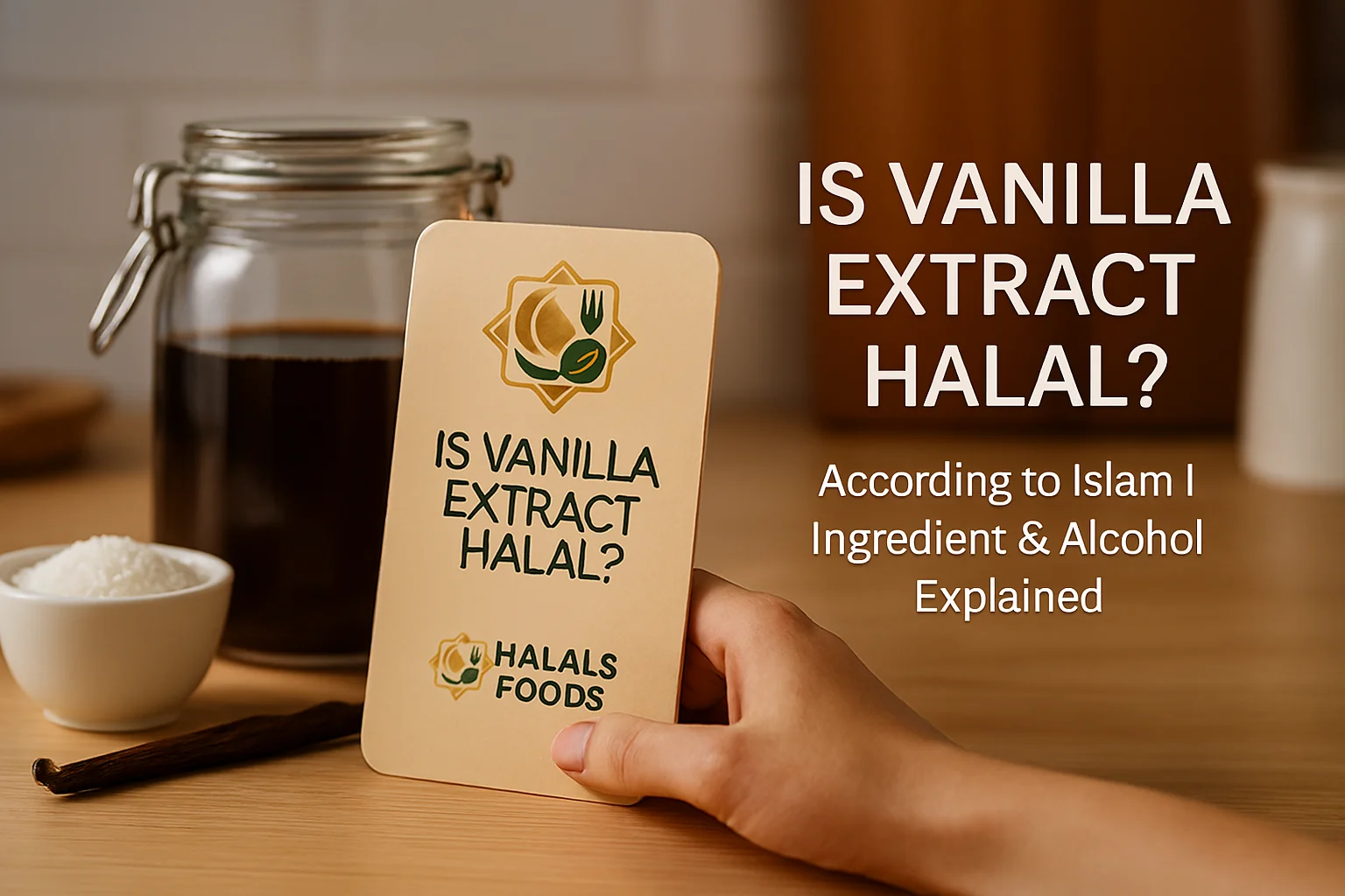 Is Vanilla Extract Halal