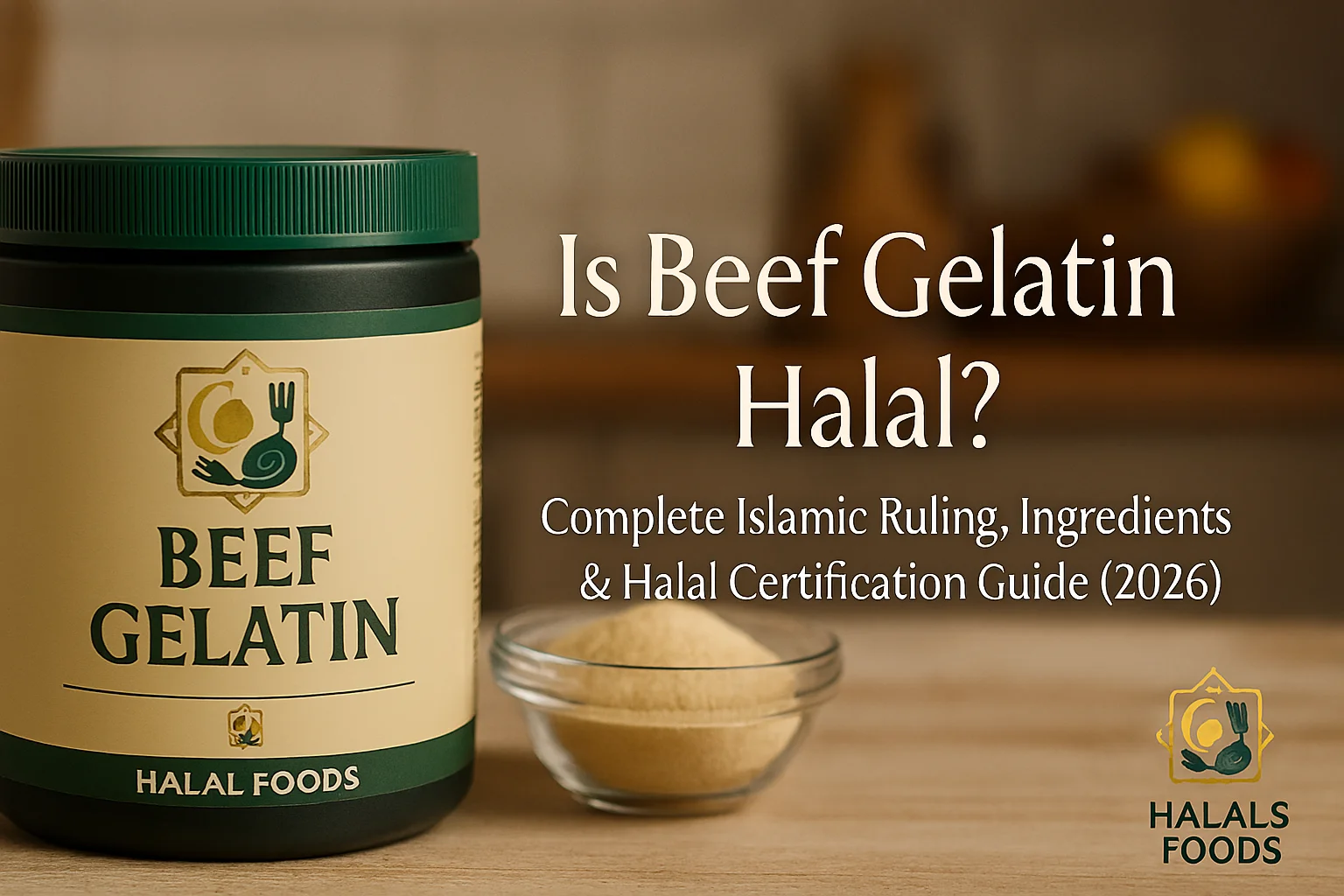Is Beef Gelatin Halal