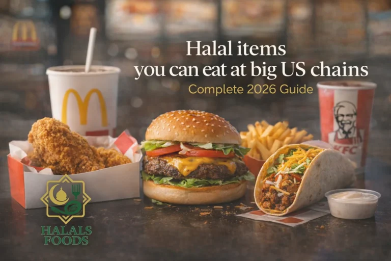 Halal items you can eat at big US chains